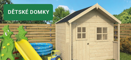 Dětské domečky na zahradu